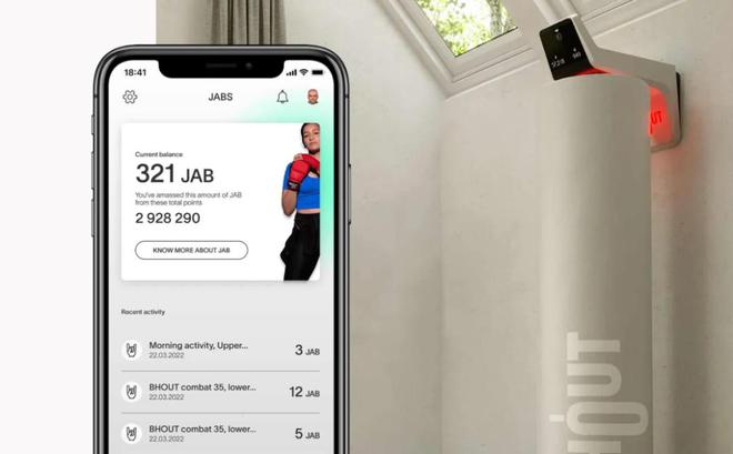 開(kāi)元體育官方網(wǎng)站AI+拳擊沙袋=出氣筒？Bhout獲千萬(wàn)融資不出門(mén)也能暴汗燃脂！(圖6)